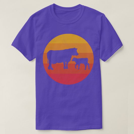 Kuh und Kalb T-Shirt (Design vorne)