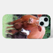 Kuh- und Kalbsphon Case-Mate iPhone Hülle (Rückseite (Horizontal))