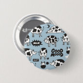 Kuh und Milch Button (Vorne & Hinten)