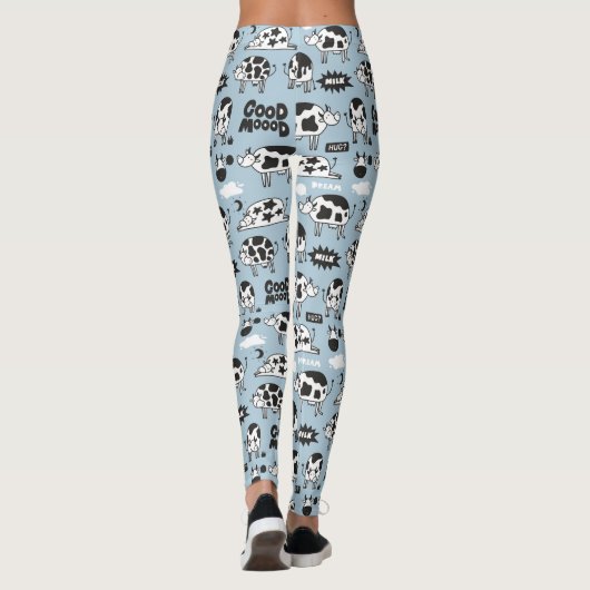 Kuh und Milch Leggings (Rückseite)