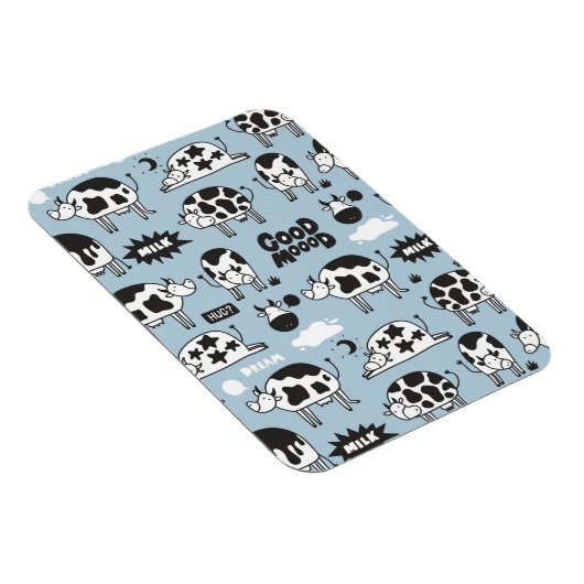 Kuh und Milch Magnet (Rechte Seite)