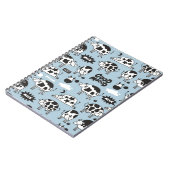 Kuh und Milch Notizblock (Linke Seite)