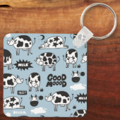 Kuh und Milch Schlüsselanhänger (Rückseite)