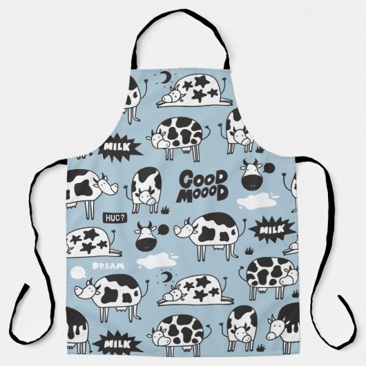 Kuh und Milch Schürze (Vorderseite)