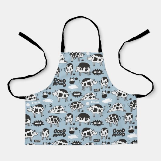 Kuh und Milch Schürze (Vorderseite)