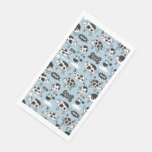 Kuh und Milch Serviette (Ecke)
