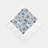 Kuh und Milch Serviette (Ecke)