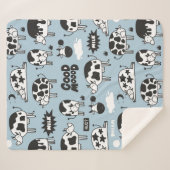 Kuh und Milch Sherpadecke (Vorderseite (Horizontal))
