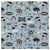 Kuh und Milch Stoff (Nahaufnahme)