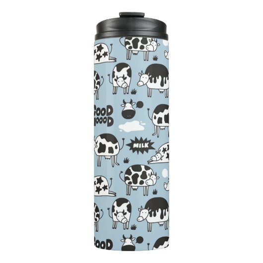 Kuh und Milch Thermosbecher (Vorderseite)