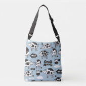 Kuh und Milch Tragetaschen Mit Langen Trägern (Vorderseite)