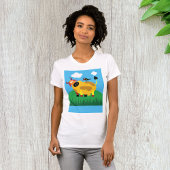 Kuh- und Schwarzvogel-T - Shirt