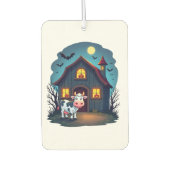 Kuh und Spuk Stall Autolufterfrischer (Vorderseite)