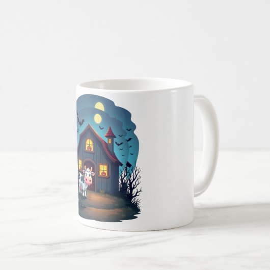 Kuh und Spuk Stall Kaffeetasse (VorderseiteRechts)