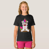 Kuh Unicorn T-Shirt (Vorne ganz)