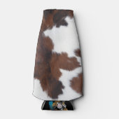 Kuh verstecken braune Flasche cooler Flaschenkühler (Vorderseite)