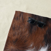 Kuh verstecken weißes Handtuch (Beispiel)