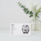 Kuh Visitenkarte (Stehend Vorderseite)