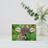 Kuh Visitenkarte (Stehend Vorderseite)