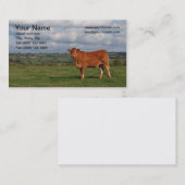 Kuh-Visitenkarte Visitenkarte (Vorne/Hinten)