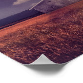 Kuh von Außerirdischen entführt Fantasy Art Poster (Ecke)