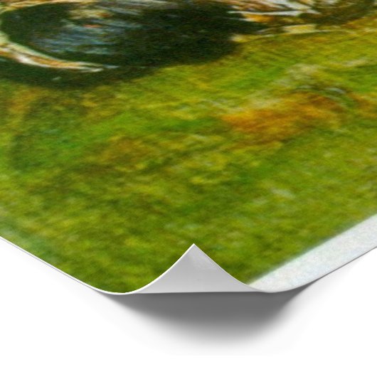 Kuh von Vincent van Gogh Poster (Ecke)