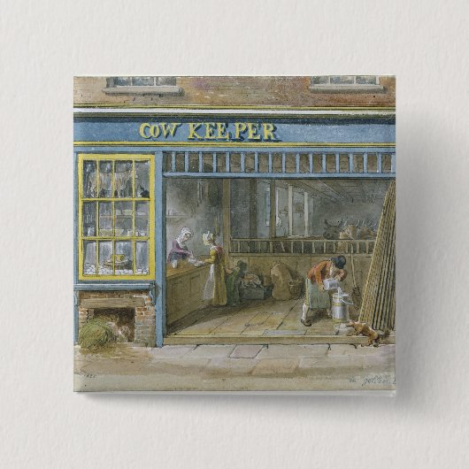 Kuh-Wächter, 1825 Button (Vorderseite)