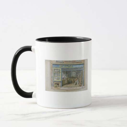 Kuh-Wächter, 1825 Tasse (Links)