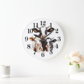 Kuh-Wanduhr Große Wanduhr (Zuhause)