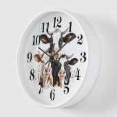 Kuh-Wanduhr Uhr (Winkel)