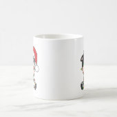 Kuh Weihnachten Winter Tiere Urlaub Kühe Kaffeetasse (Mittel)