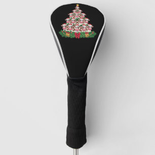 Kuh Weihnachtsbaum Lustiger Kuhliebhaber Kuh Weihn Golf Headcover