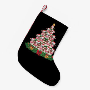 Kuh-Weihnachtsbaum Lustiger Kuhliebhaber Kuh-Weihn Kleiner Weihnachtsstrumpf