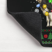 Kuh Weihnachtsmilch Kuh Lover Mousepad (Ecke)