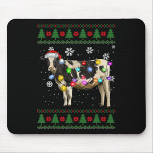 Kuh Weihnachtsmilch Kuh Lover Mousepad