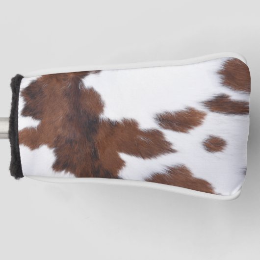 Kuh weiß golf headcover (Vorderseite)