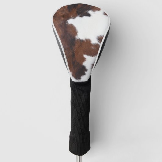 Kuh weiß golf headcover (Vorderseite)