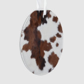 Kuh weiß ornament (Vorderseite)