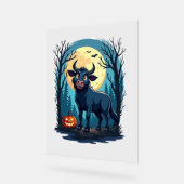 Kuh Werewolf Transformation Acrylschild (Winkel)