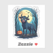 Kuh Werewolf Transformation Aufkleber (Blatt)