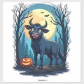 Kuh Werewolf Transformation Aufkleber (Blatt)