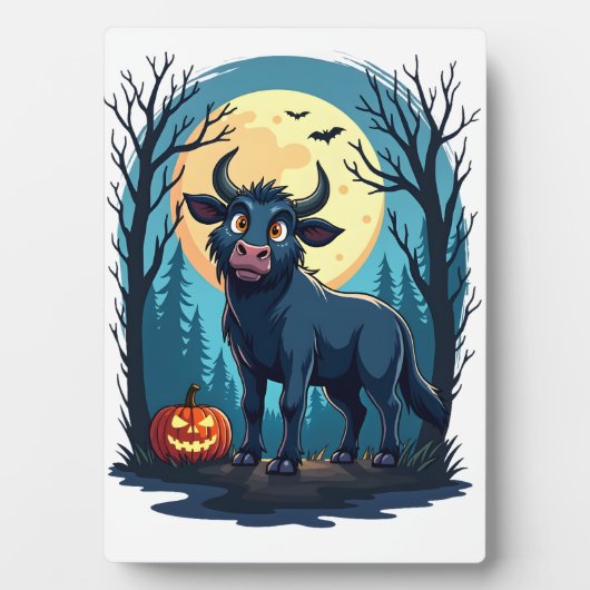 Kuh Werewolf Transformation Fotoplatte (Vorderseite)