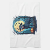 Kuh Werewolf Transformation Geschirrtuch (Vertikal)