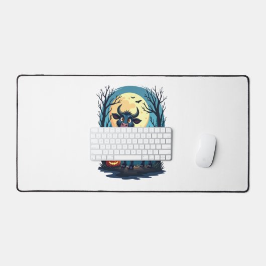 Kuh Werewolf Transformation Schreibtischunterlage (Tastatur & Maus)