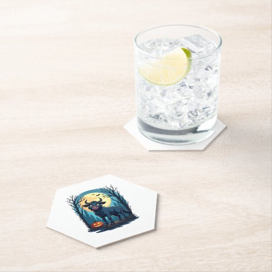 Kuh Werewolf Transformation Untersetzer (Vor Ort)