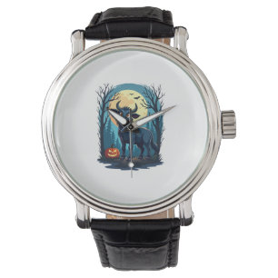Kuh Werwolf Transformation Armbanduhr