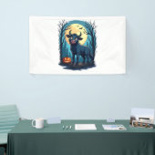 Kuh-Werwolf-Transformation Banner (Messeveranstaltung)