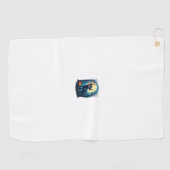 Kuh Werwolf Transformation Golfhandtuch (Horizontal)