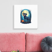 Kuh-Werwolf-Transformation Leinwanddruck (Insitu (Wohnzimmer))