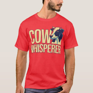 Kuh Whispere - Kuh Lover Rind Bauer - Kuh T-Shirt